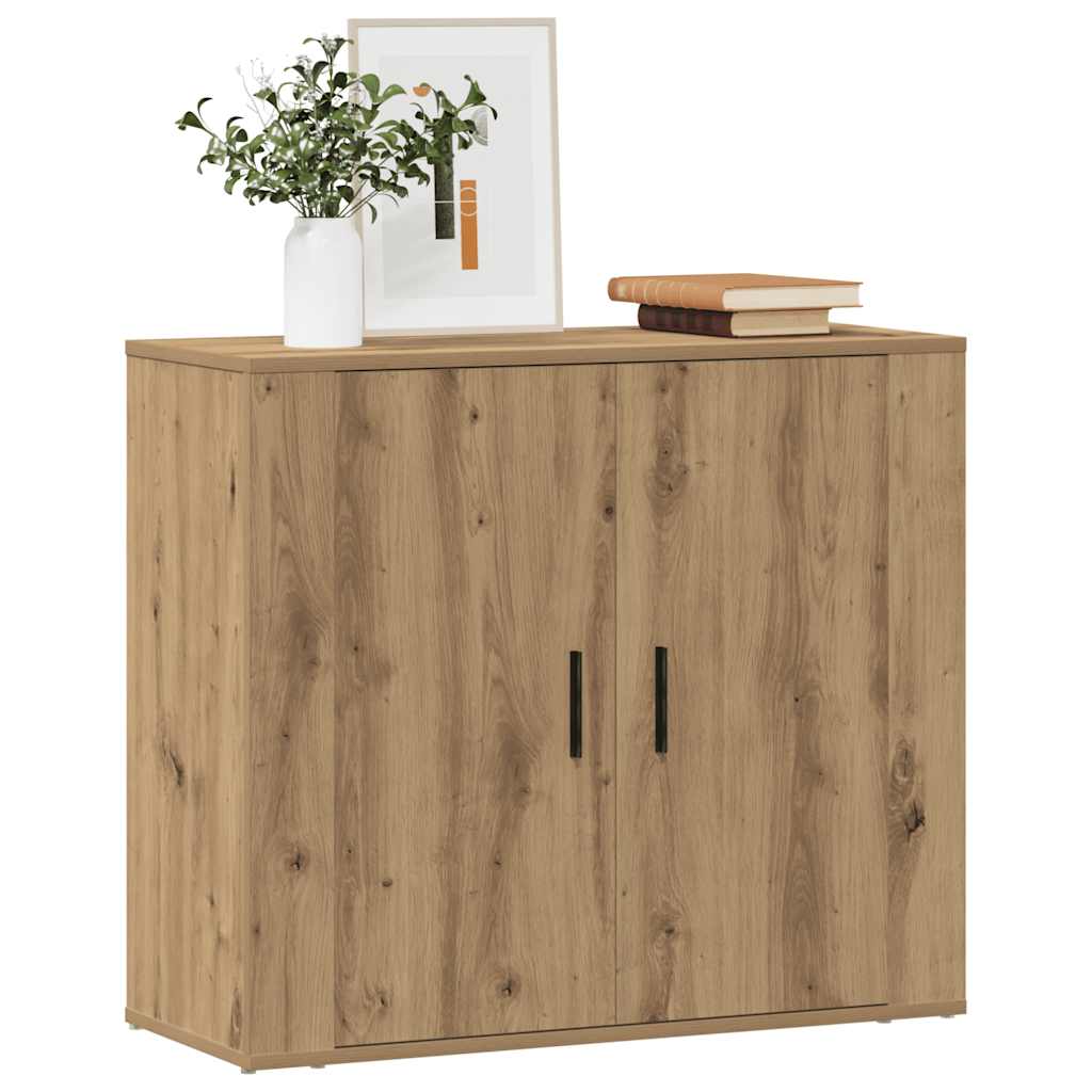 vidaXL Sideboard Artisian Oak 80x33x70 cm Engineered Wood