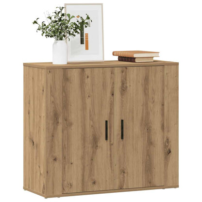 vidaXL Sideboard Artisian Oak 80x33x70 cm Engineered Wood