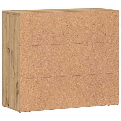 vidaXL Sideboard Artisian Oak 80x33x70 cm Engineered Wood