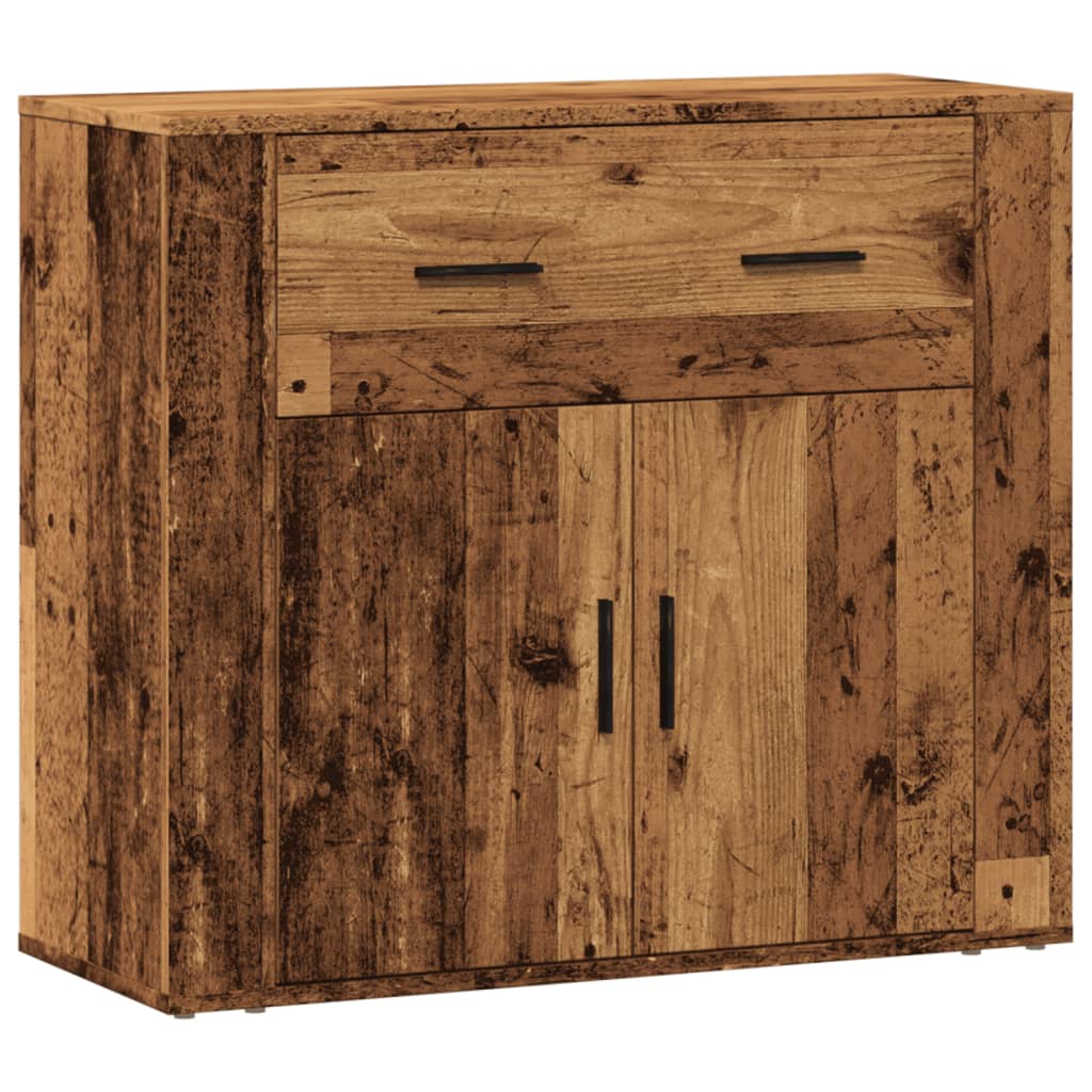 vidaXL Sideboard Old Wood 80x33x70 cm Engineered Wood