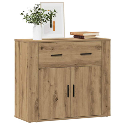 vidaXL Sideboard Artisian Oak 80x33x70 cm Engineered Wood