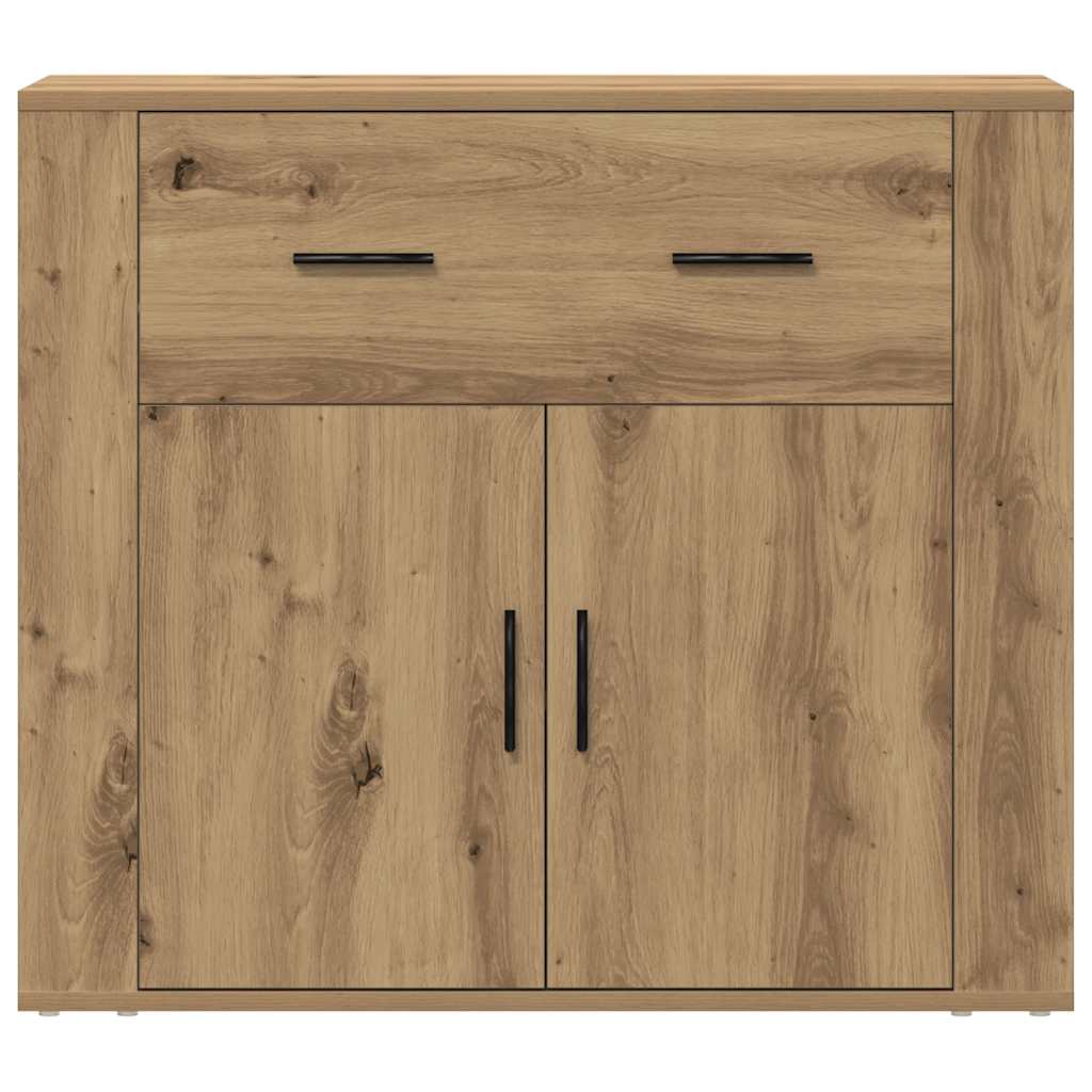 vidaXL Sideboard Artisian Oak 80x33x70 cm Engineered Wood