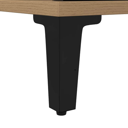 vidaXL Bathroom Cabinet Artisan Oak 30x30x190 cm Engineered Wood