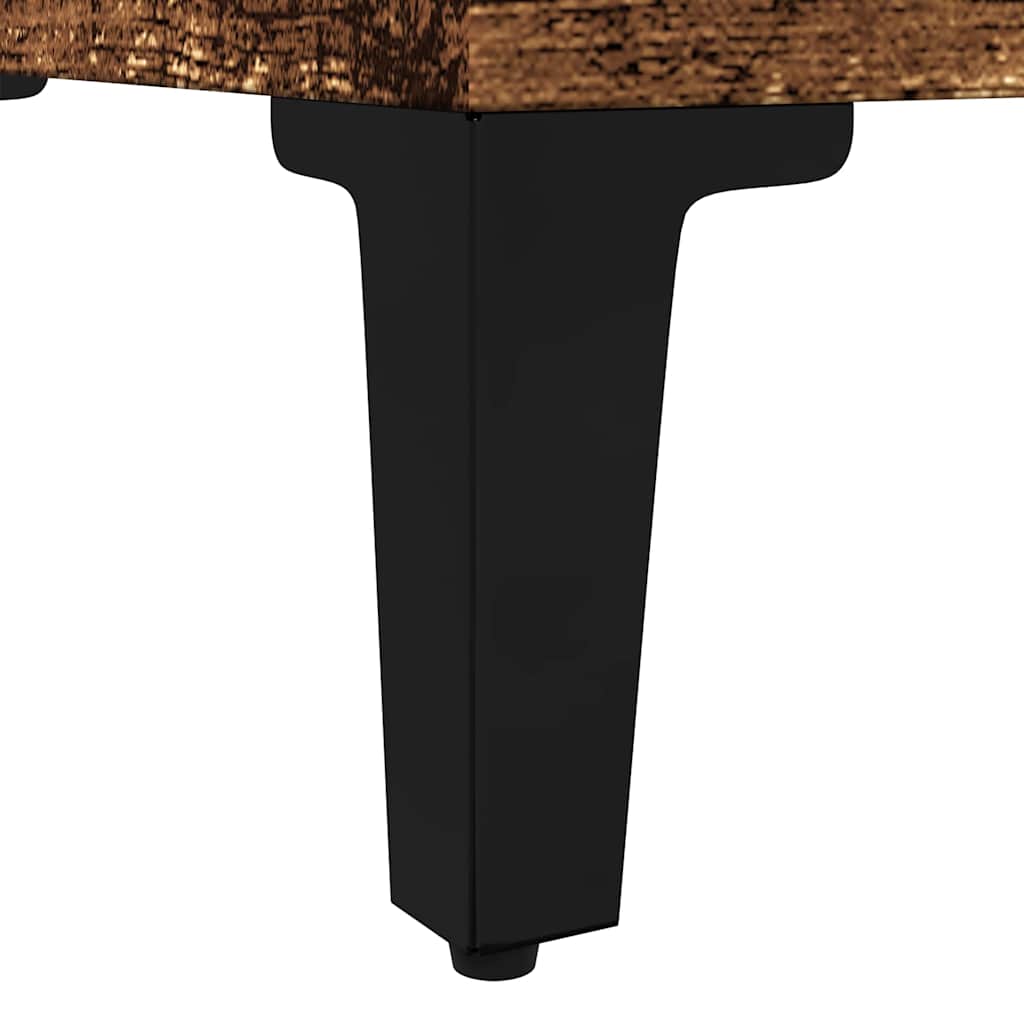vidaXL Bathroom Cabinet Old Wood 30x30x100 cm Engineered Wood