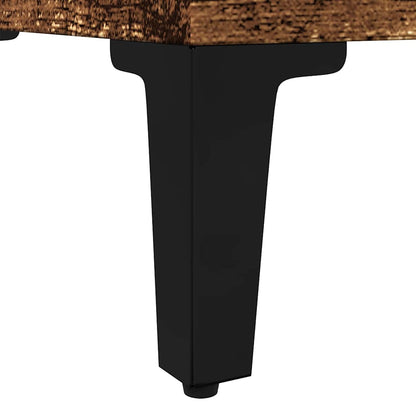 vidaXL Bathroom Cabinet Old Wood 30x30x100 cm Engineered Wood