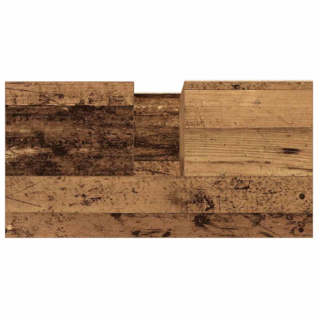 vidaXL Sink Cabinet Old Wood 65x33x60 cm Engineered Wood