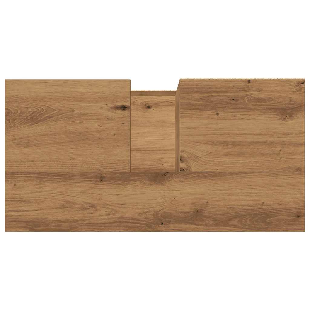 vidaXL Sink Cabinet Artisan Oak 65x33x60 cm Engineered Wood