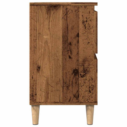 vidaXL Sink Cabinet Old Wood 80x33x60 cm Engineered Wood