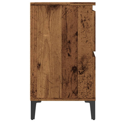 vidaXL Sink Cabinet Old Wood 80x33x60 cm Engineered Wood