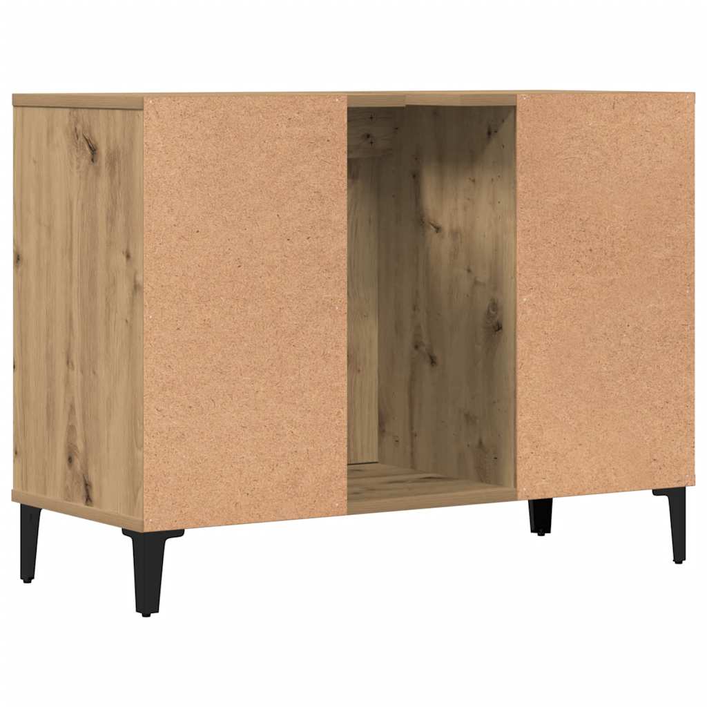 vidaXL Sink Cabinet Artisan Oak 80x33x60 cm Engineered Wood