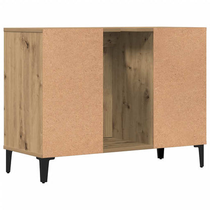 vidaXL Sink Cabinet Artisan Oak 80x33x60 cm Engineered Wood