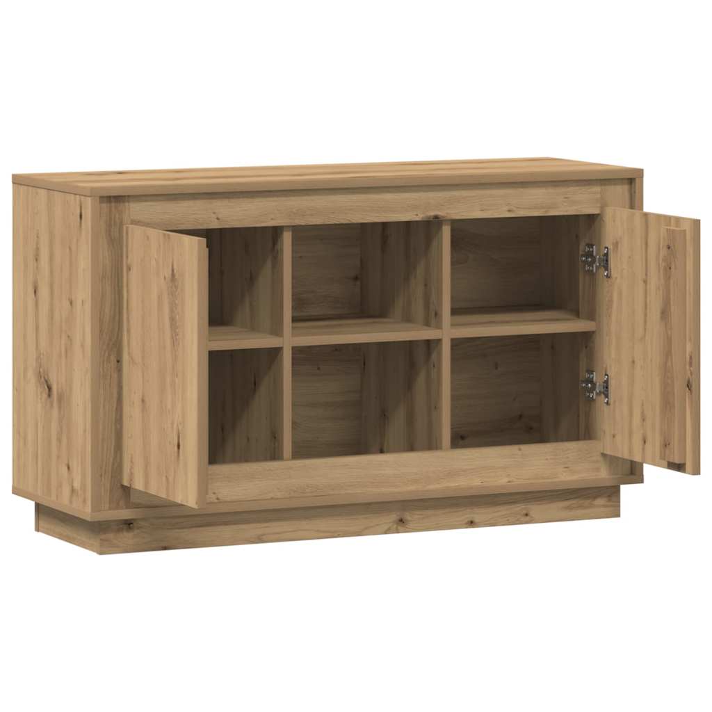 vidaXL Sideboard Artisan Oak 102x35x60 cm Engineered Wood