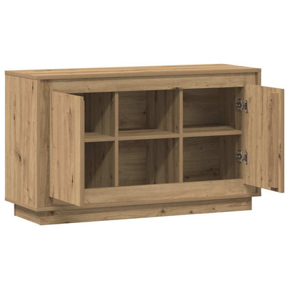 vidaXL Sideboard Artisan Oak 102x35x60 cm Engineered Wood