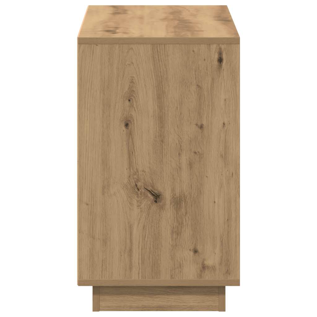 vidaXL Sideboard Artisan Oak 102x35x60 cm Engineered Wood
