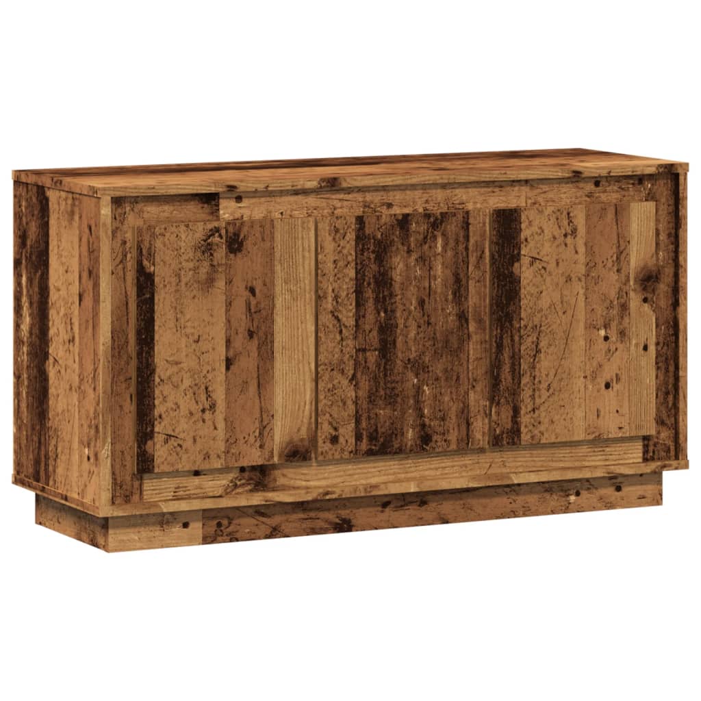 vidaXL Sideboard Old Wood 102x35x55 cm Engineered Wood