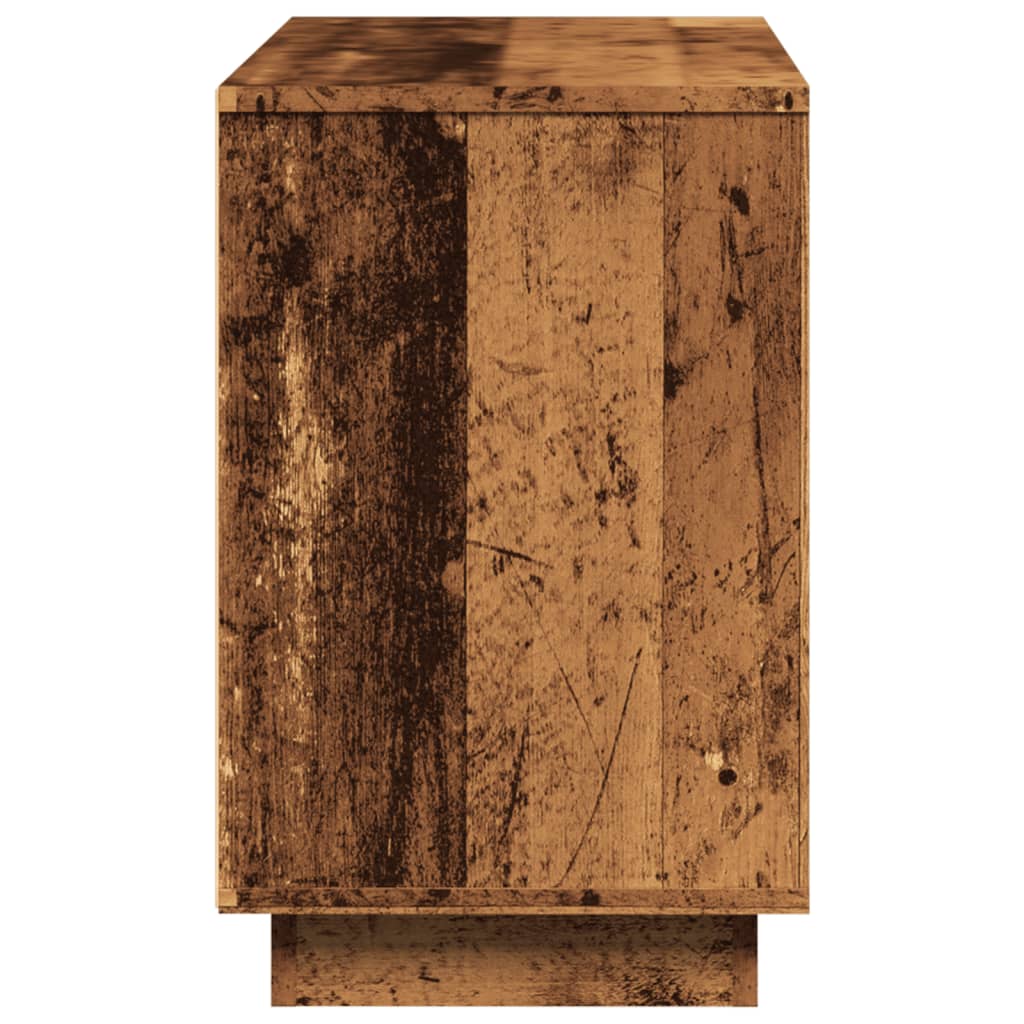 vidaXL Sideboard Old Wood 102x35x55 cm Engineered Wood