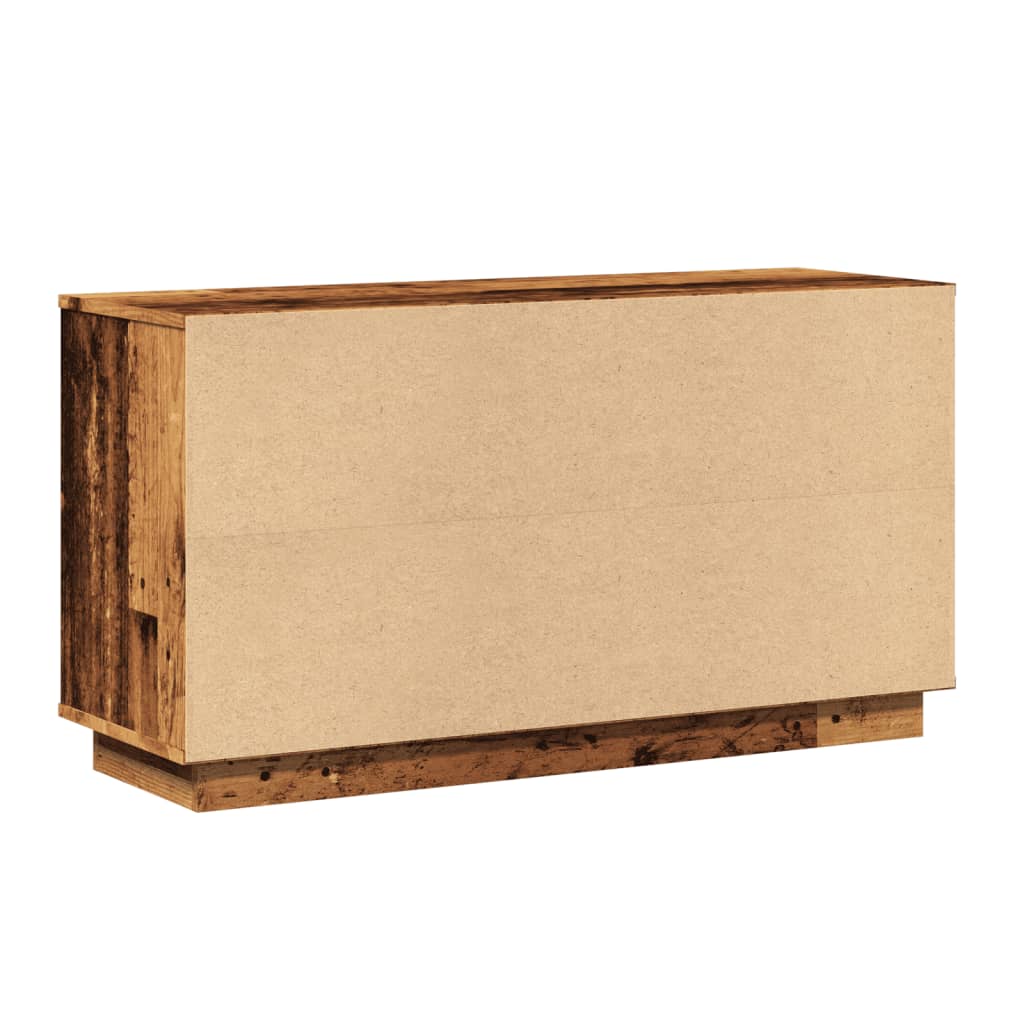 vidaXL Sideboard Old Wood 102x35x55 cm Engineered Wood