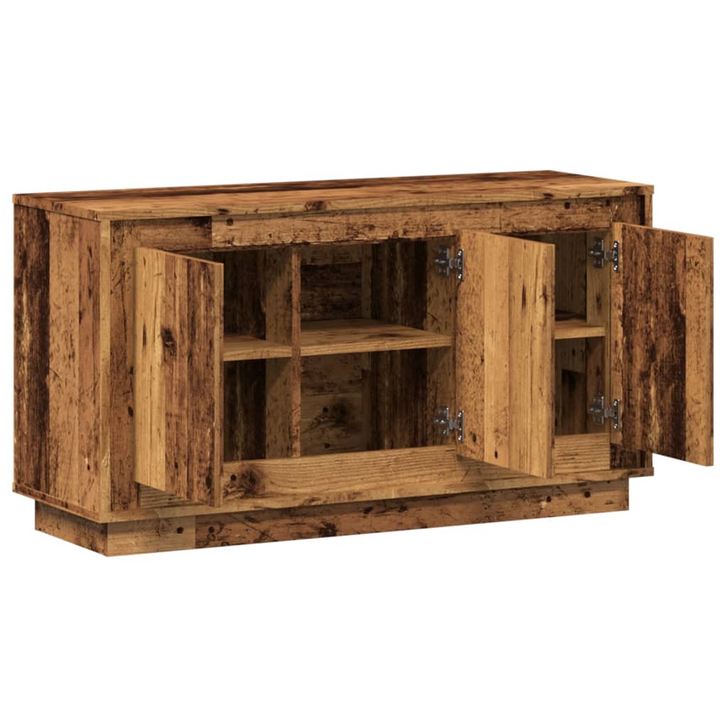 vidaXL Sideboard Old Wood 102x35x55 cm Engineered Wood