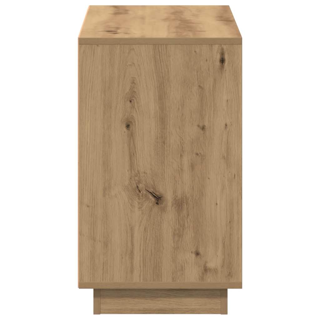 vidaXL Sideboard Artisan Oak 102x35x55 cm Engineered Wood