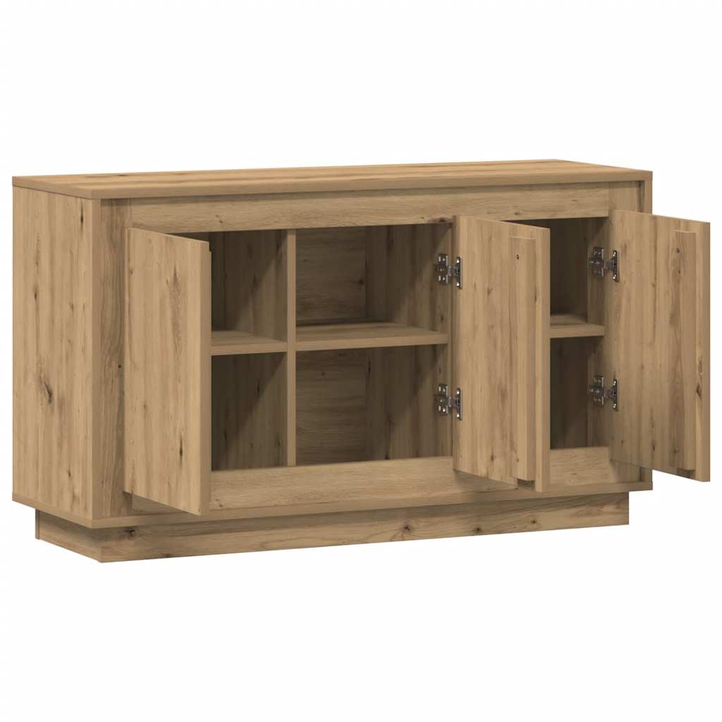 vidaXL Sideboard Artisan Oak 102x35x55 cm Engineered Wood