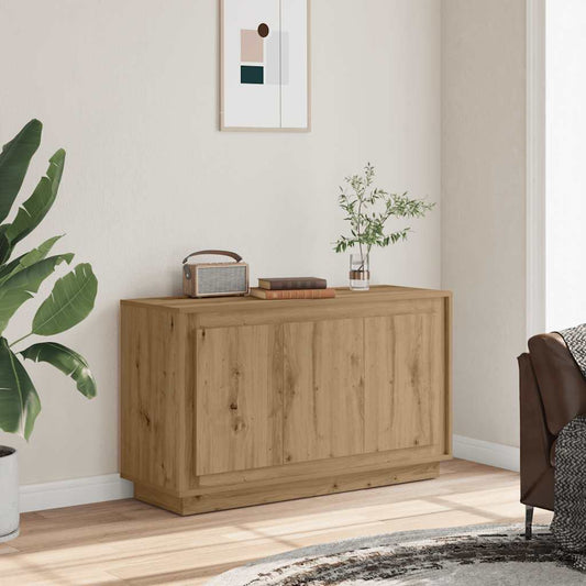 vidaXL Sideboard Artisan Oak 102x35x55 cm Engineered Wood