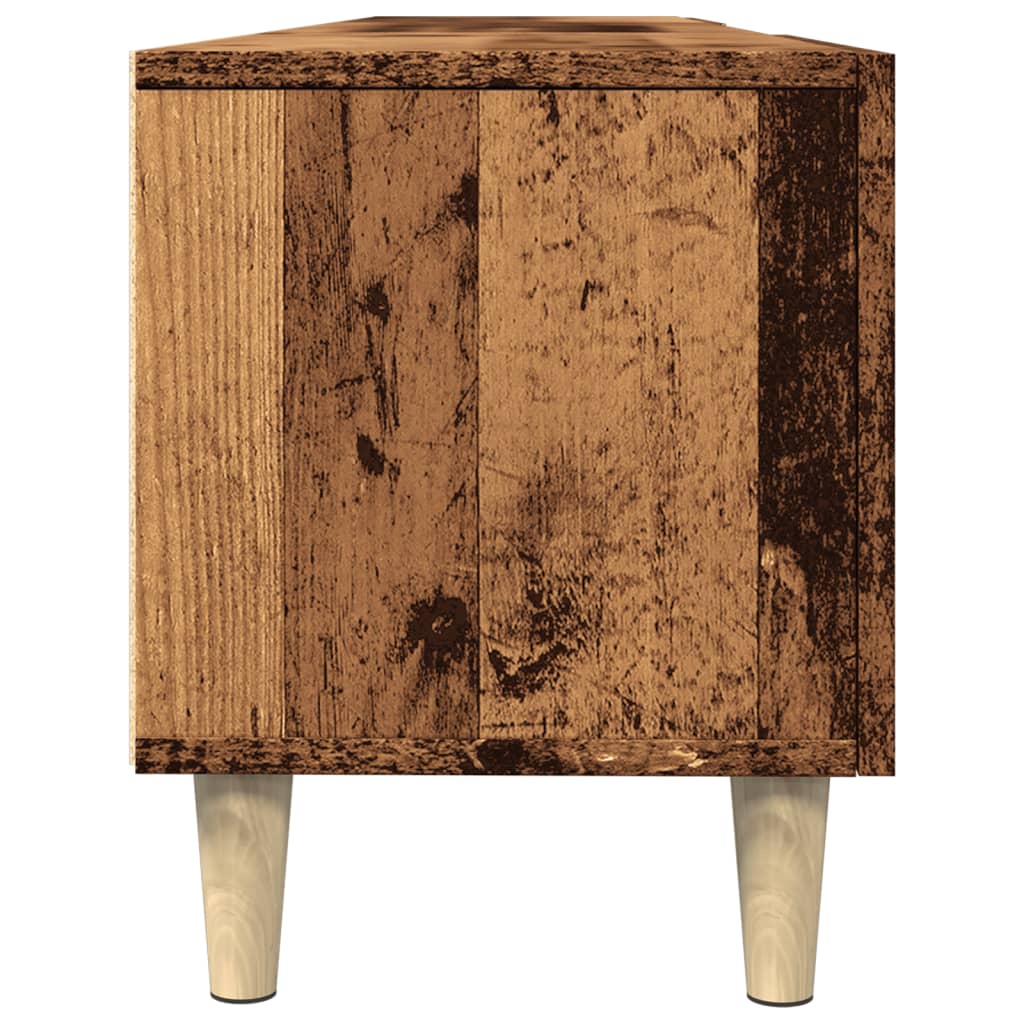 vidaXL TV Cabinet Old Wood 180x31,5x40 cm Engineered Wood