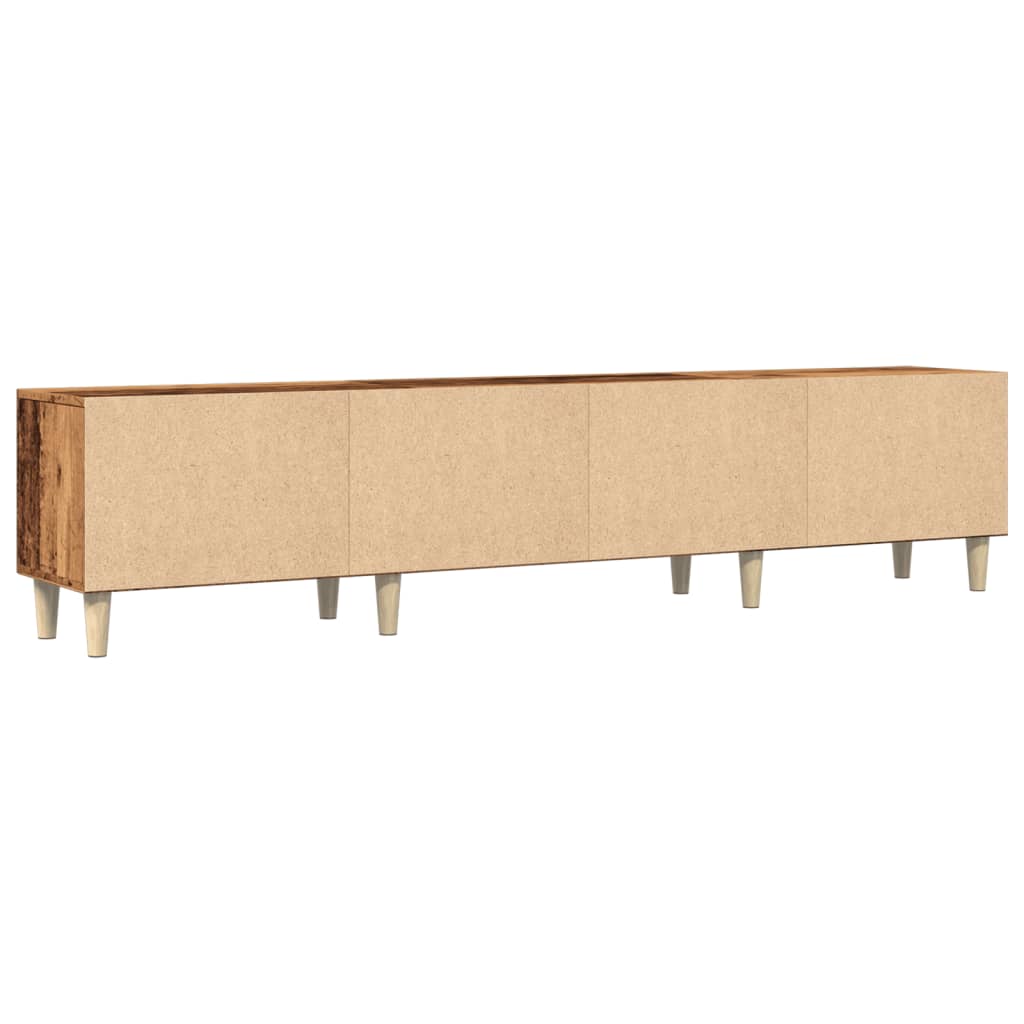 vidaXL TV Cabinet Old Wood 180x31,5x40 cm Engineered Wood