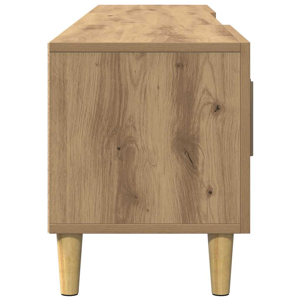 vidaXL TV Cabinet Artisan Oak 180x31,5x40 cm Engineered Wood