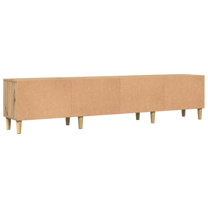 vidaXL TV Cabinet Artisan Oak 180x31.5x40 cm Engineered Wood