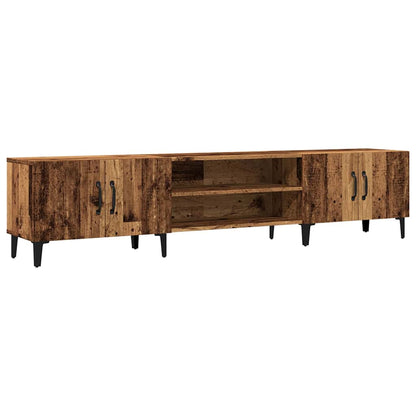 vidaXL TV Cabinet Old Wood 180x31.5x40 cm Engineered Wood