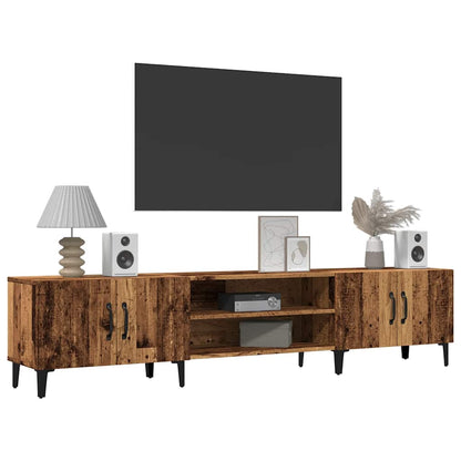 vidaXL TV Cabinet Old Wood 180x31,5x40 cm Engineered Wood