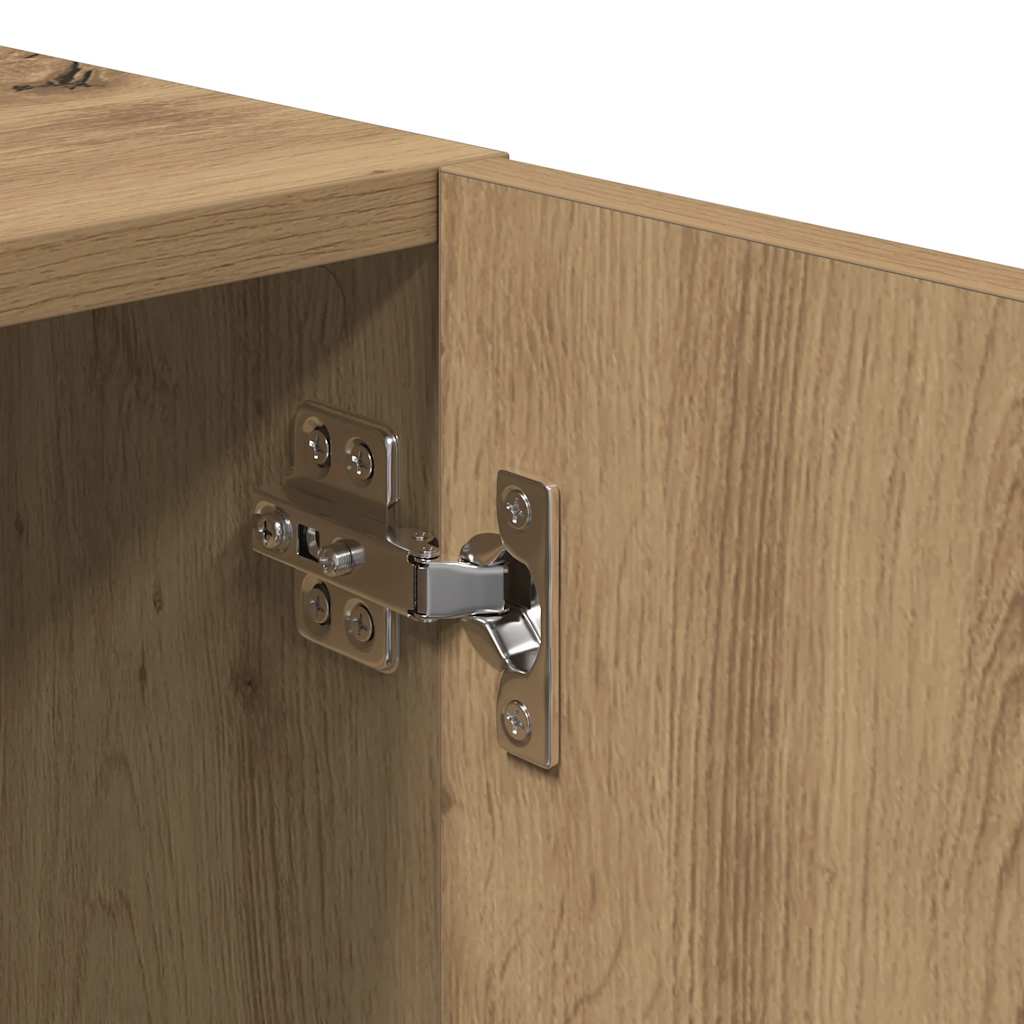 vidaXL TV Cabinet Artisian Oak 180x31.5x40 cm Engineered Wood