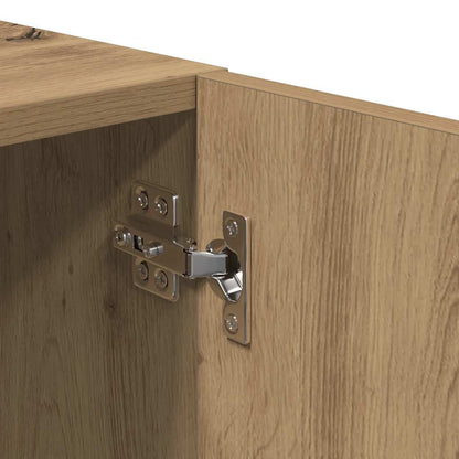 vidaXL TV Cabinet Artisian Oak 180x31.5x40 cm Engineered Wood