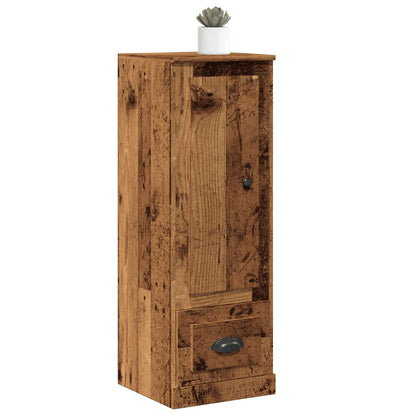 vidaXL Highboard Old Wood 36x35.5x103.5 cm Engineered Wood