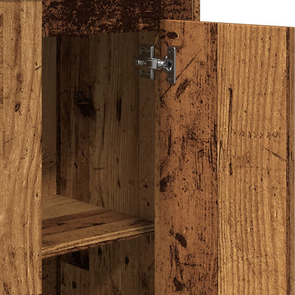 vidaXL Highboard Old Wood 36x35.5x103.5 cm Engineered Wood