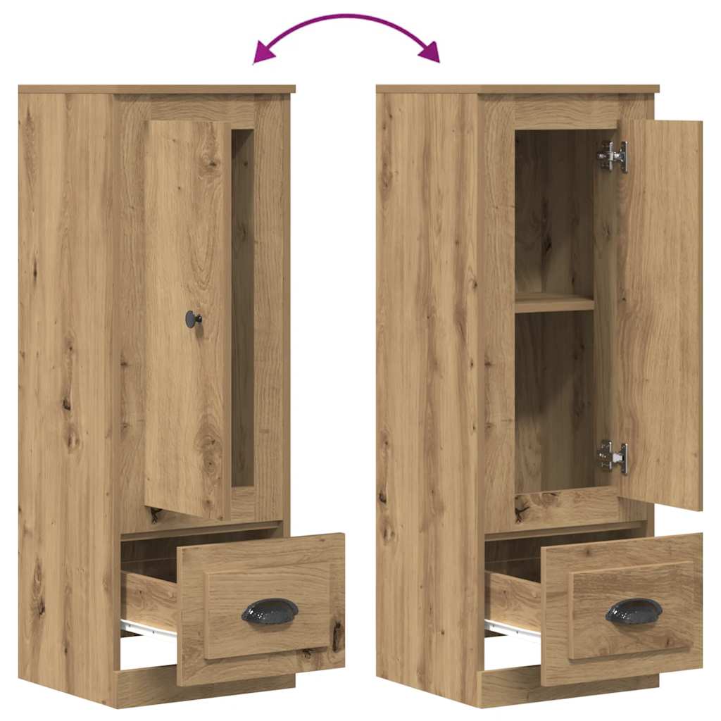 vidaXL Highboard Artisian Oak 36x35,5x103,5 cm Engineered Wood
