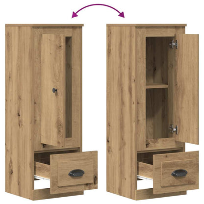 vidaXL Highboard Artisian Oak 36x35,5x103,5 cm Engineered Wood