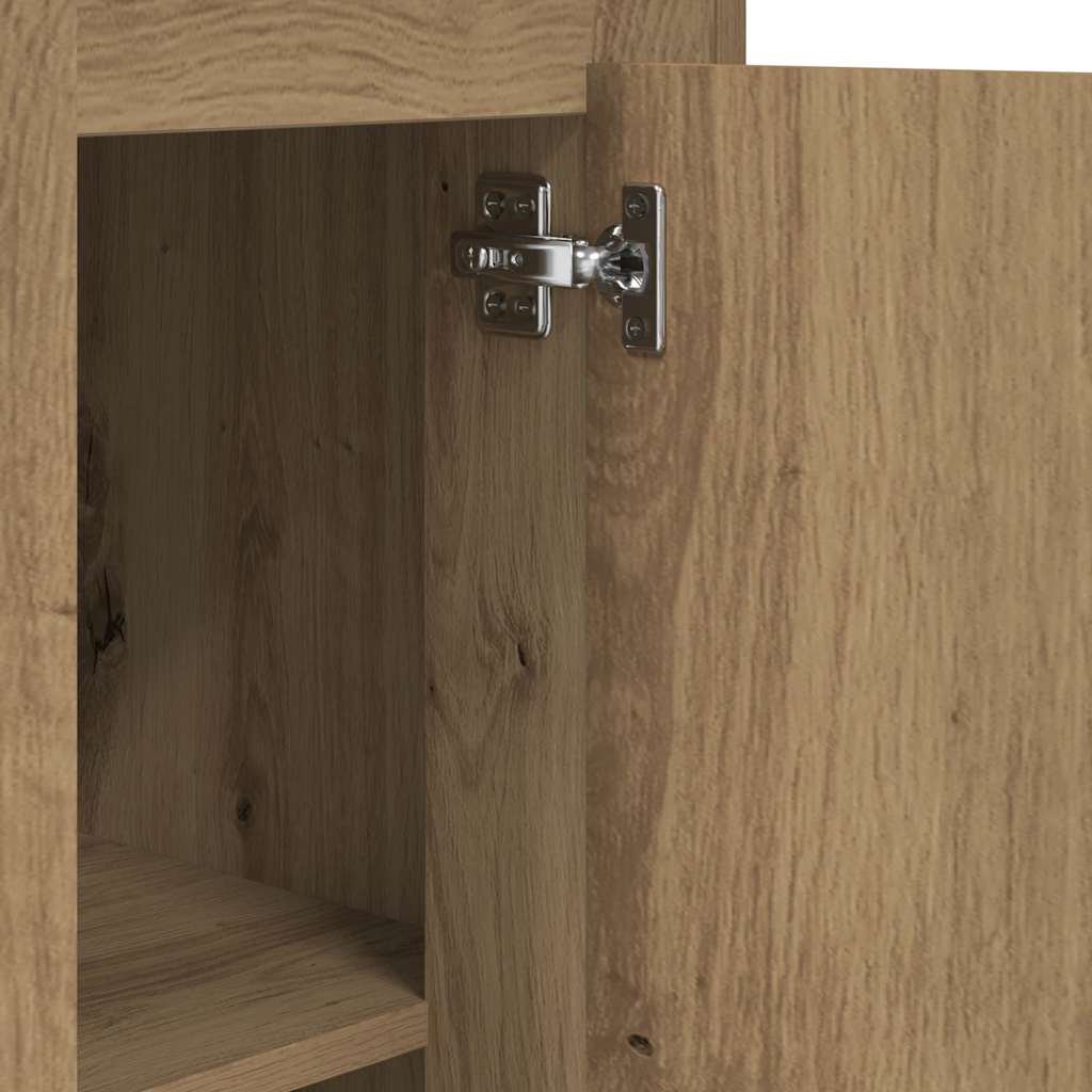 vidaXL Highboard Artisian Oak 36x35,5x103,5 cm Engineered Wood