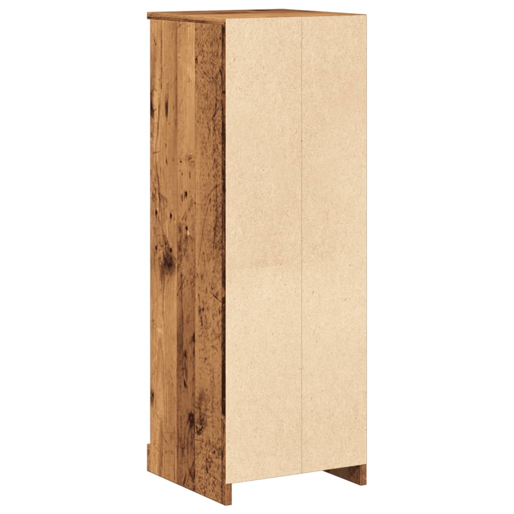 vidaXL Highboard Old Wood 36x35.5x103.5 cm Engineered Wood