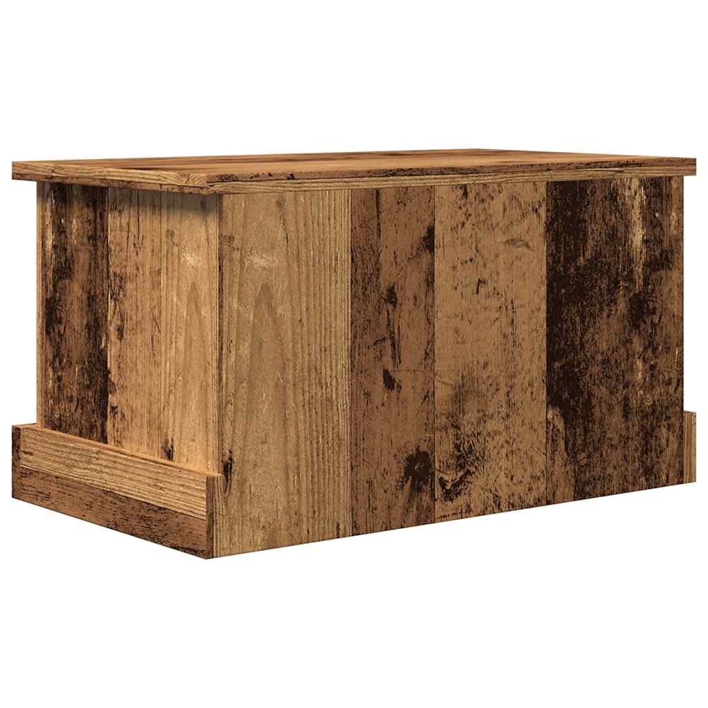 vidaXL Storage Box Old Wood 30x50x28 cm Engineered Wood