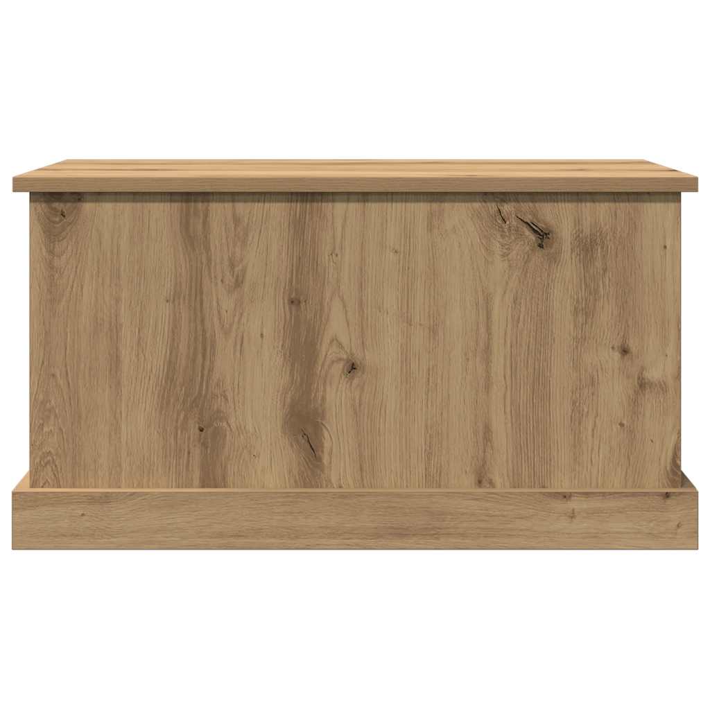 vidaXL Storage Box Artisan Oak 70x40x38 cm Engineered Wood