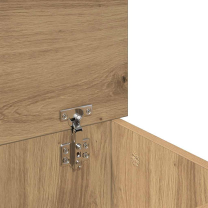 vidaXL Storage Box Artisan Oak 70x40x38 cm Engineered Wood