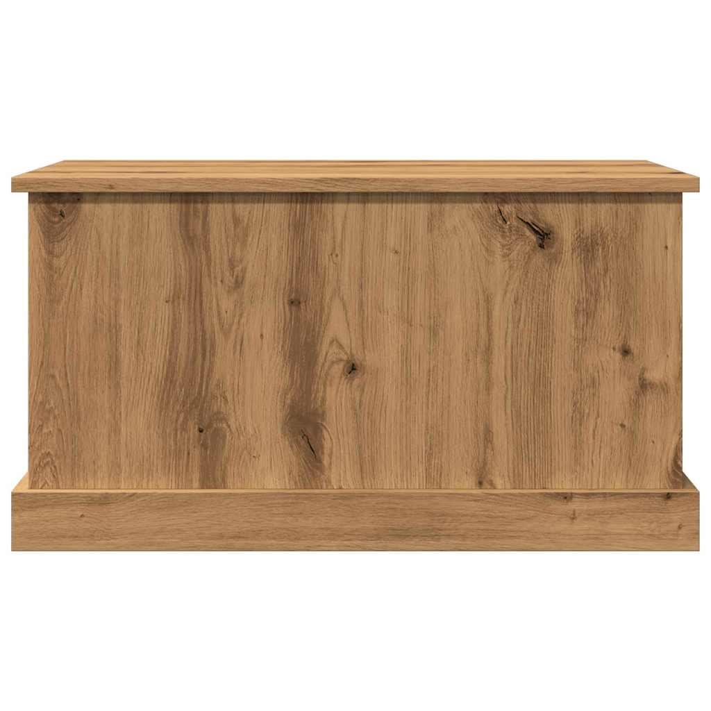 vidaXL Storage Box Artisan Oak 70x40x38 cm Engineered Wood
