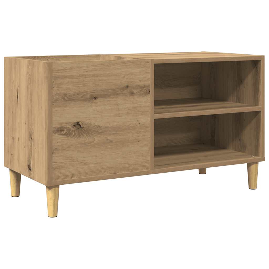 vidaXL Record Cabinet Artisan Oak 84,5x38x48 cm Engineered Wood