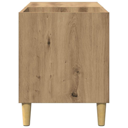 vidaXL Record Cabinet Artisan Oak 84,5x38x48 cm Engineered Wood