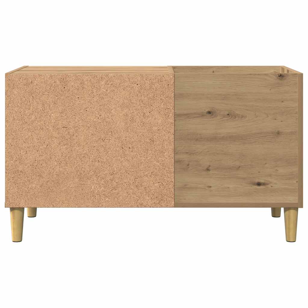 vidaXL Record Cabinet Artisan Oak 84,5x38x48 cm Engineered Wood