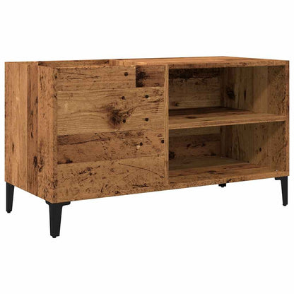 vidaXL Record Cabinet Old Wood 84.5x38x48 cm Engineered Wood