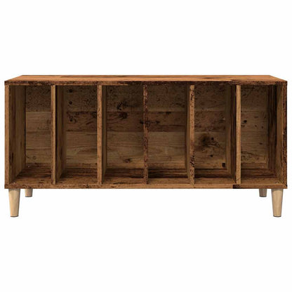 vidaXL Record Cabinet Old Wood 100x38x48 cm Engineered Wood