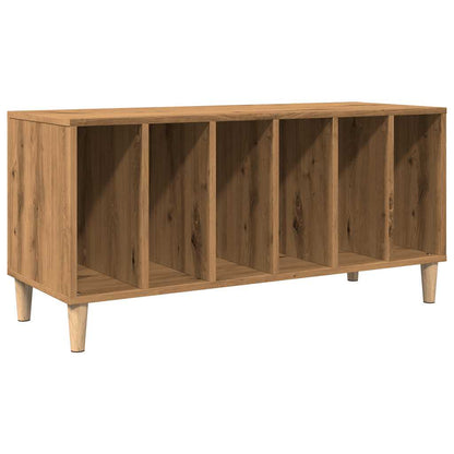 vidaXL Record Cabinet Artisan Oak 100x38x48 cm Engineered Wood