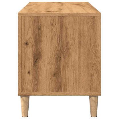 vidaXL Record Cabinet Artisan Oak 100x38x48 cm Engineered Wood